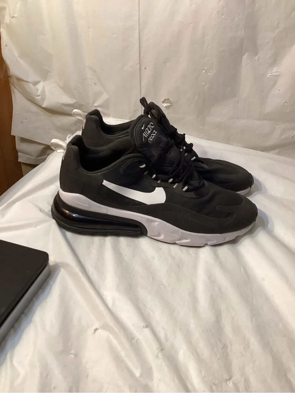 Size 13 - Nike Air Max 270 React Black White